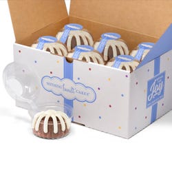 A box filled with 12 individually packaged bundlets. 
